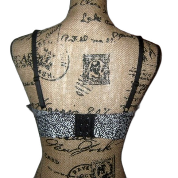 Youmita Snake Print Caged Plunge 34BUnderwireBraw/Small Coordinating Hipster NWT - Picture 8 of 10